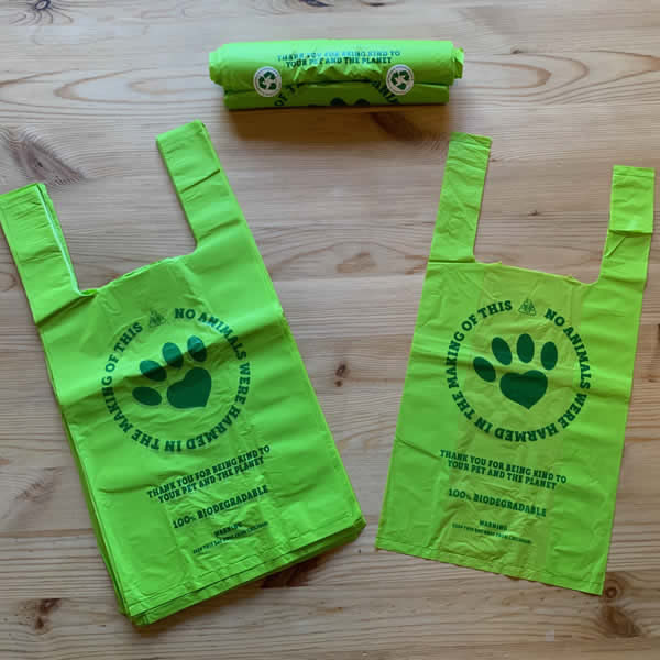 Biodegradable Tie Handle Poo Bags