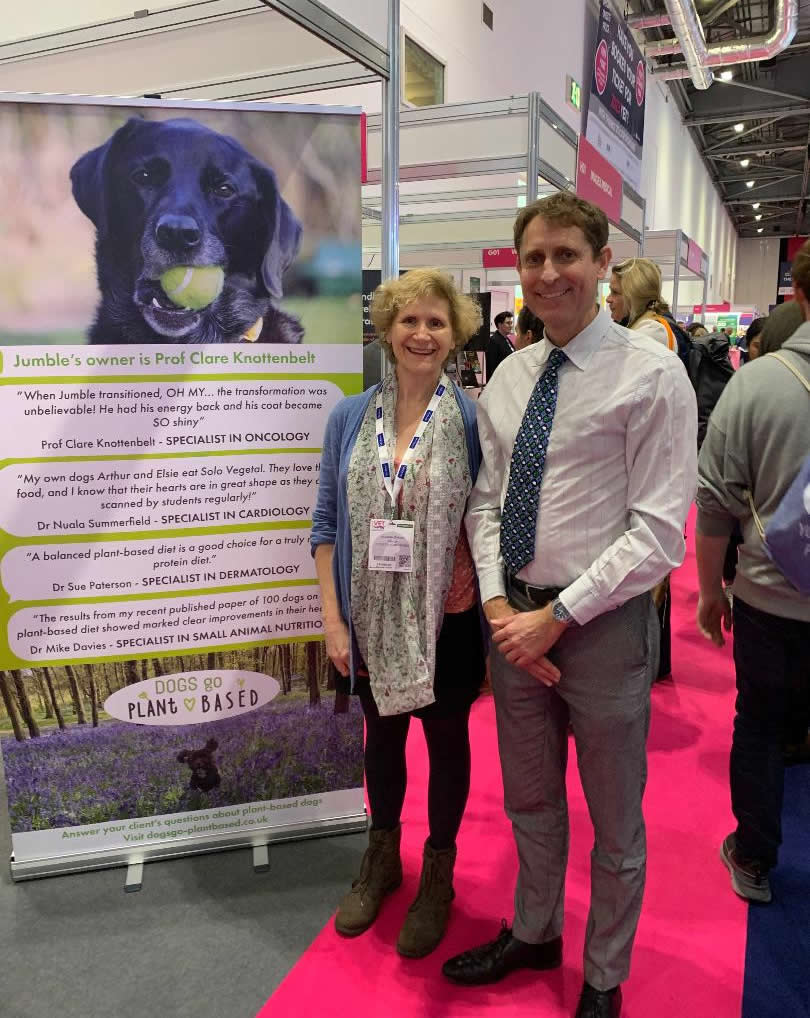 Dr Arielle and Prof Andrew Knight London Vet Show